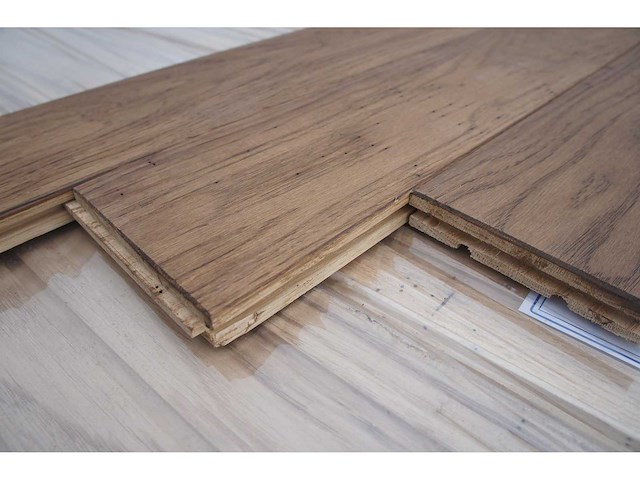 76,05 m² massief eiken visgraat 20mm clay oil - afbeelding 3 van  6