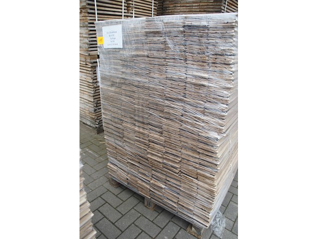 76,05 m² massief eiken visgraat 20mm graphit oil - afbeelding 5 van  7