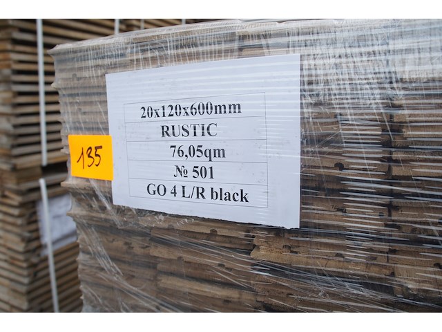 76,05 m² massief eiken visgraat 20mm graphit oil - afbeelding 6 van  7