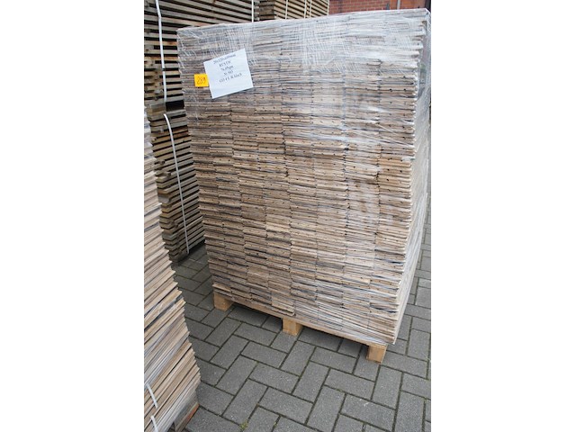 76,05 m² massief eiken visgraat 20mm graphit oil - afbeelding 4 van  6