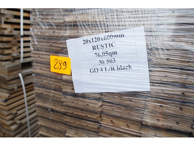 76,05 m² massief eiken visgraat 20mm graphit oil - afbeelding 5 van  6
