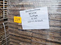 76,05 m² massief eiken visgraat 20mm graphit oil - afbeelding 5 van  6