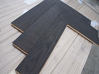 76,05 m² massief eiken visgraat 20mm graphit oil - afbeelding 3 van  9