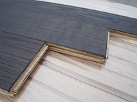76,05 m² massief eiken visgraat 20mm graphit oil - afbeelding 5 van  9