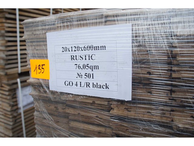 76,05 m² massief eiken visgraat 20mm graphit oil - afbeelding 6 van  7