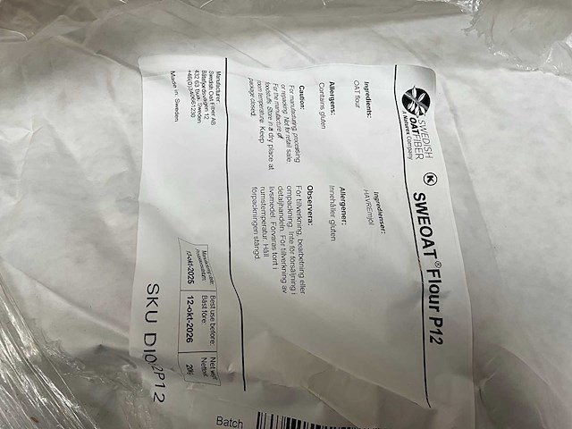 780kg swedish oat fibre p12 sweoat floor - afbeelding 2 van  5