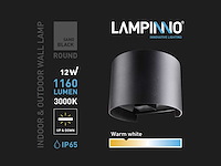 7w led wandlamp duo licht verstelbaar waterdicht(40x) - afbeelding 3 van  11