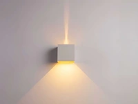 7w led wit wandlamp kubus duo licht verstelbaar waterdicht(40x) - afbeelding 5 van  7