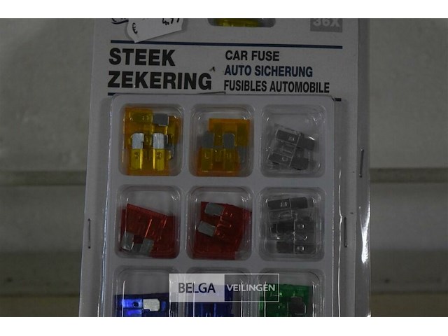 7x 36pcs autozekeringsset - afbeelding 3 van  3