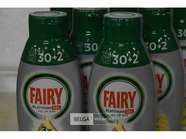 7x 650 ml fairy platinum gel - afbeelding 3 van  3