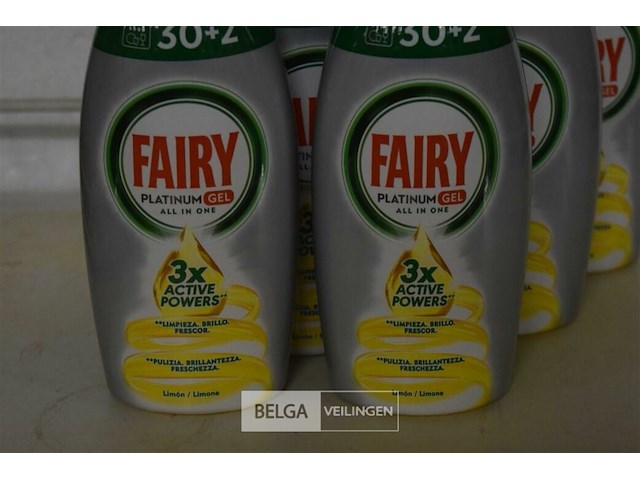 7x 650 ml fairy platinum gel - afbeelding 2 van  4