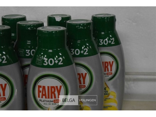 7x 650 ml fairy platinum gel - afbeelding 3 van  4