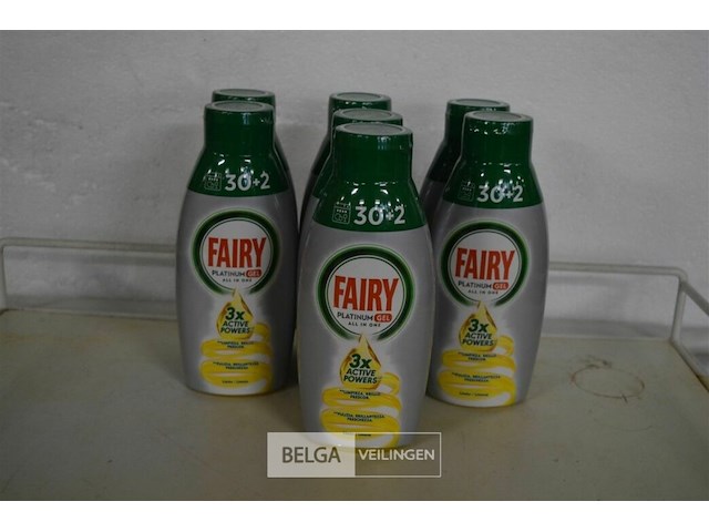 7x 650 ml fairy platium gel - afbeelding 1 van  2