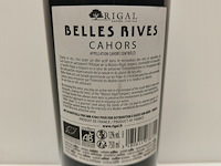 7x 75cl belles rives rigal cahors - afbeelding 2 van  2