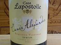 7x 75cl casa lapostolle 2003 - afbeelding 2 van  4