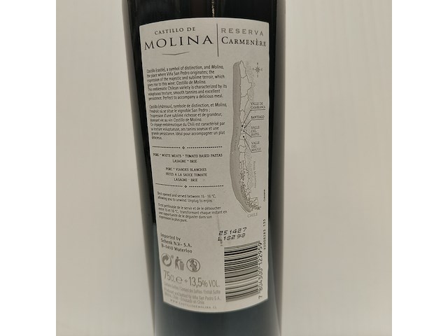 7x 75cl castillo de molina - afbeelding 2 van  2