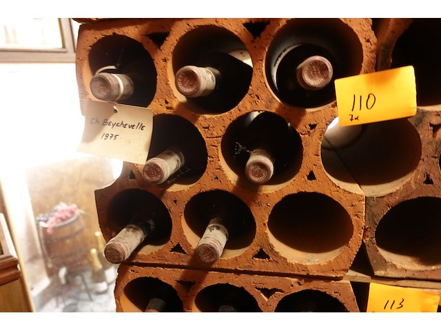 7x 75cl chateau beychevelle 1975 - afbeelding 3 van  3