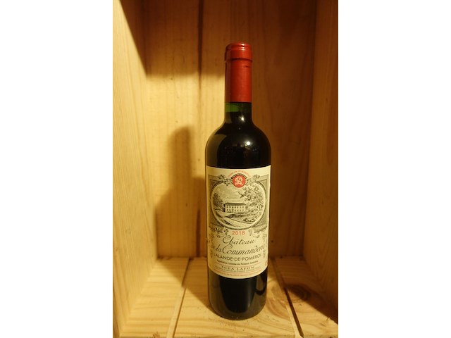 7x 75cl chateau de la commanderie 2018 - afbeelding 1 van  3