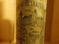 7x 75cl chateau de la riviere 1970 - afbeelding 2 van  3