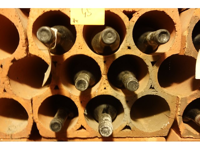 7x 75cl chateau de la riviere 1970 - afbeelding 3 van  3