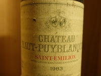 7x 75cl chateau haut-puyblanquet 1983 - afbeelding 2 van  3