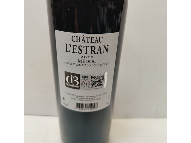 7x 75cl chateau l'estran - afbeelding 2 van  2