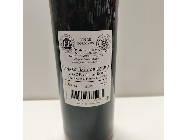 7x 75cl croix de saintongey - afbeelding 2 van  2