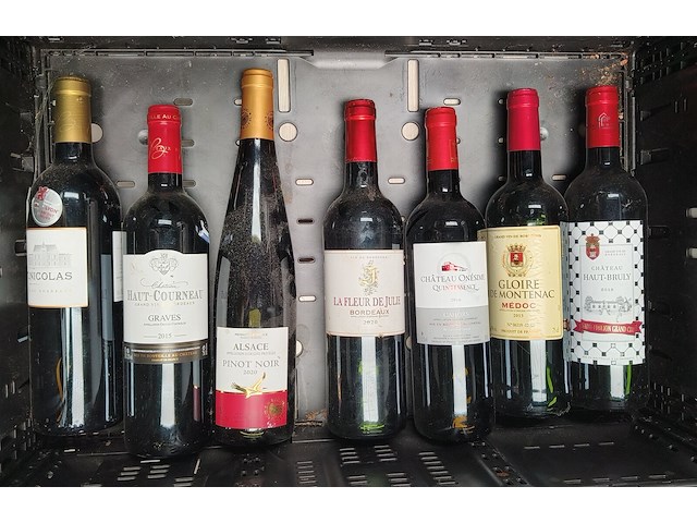 7x 75cl diverse rode wijnen - afbeelding 1 van  1