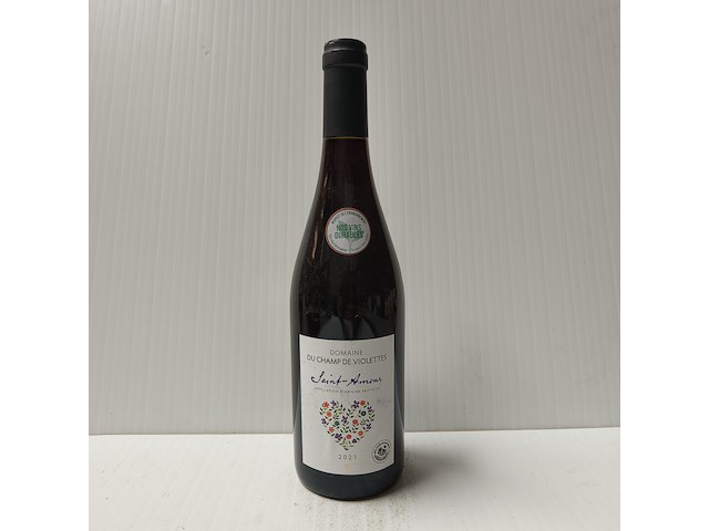 7x 75cl domaine du champ de violettes saint-amour - afbeelding 1 van  2