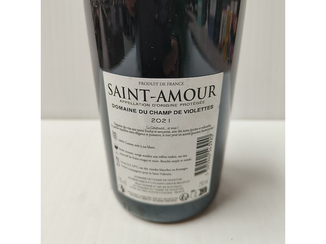 7x 75cl domaine du champ de violettes saint-amour - afbeelding 2 van  2