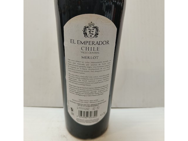 7x 75cl el emperador chile - afbeelding 2 van  2