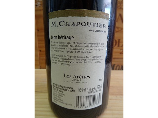 7x 75cl les arènes 2007 - afbeelding 3 van  4