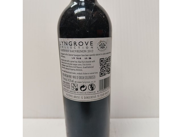 7x 75cl lyngrove stellenbosch - afbeelding 2 van  2