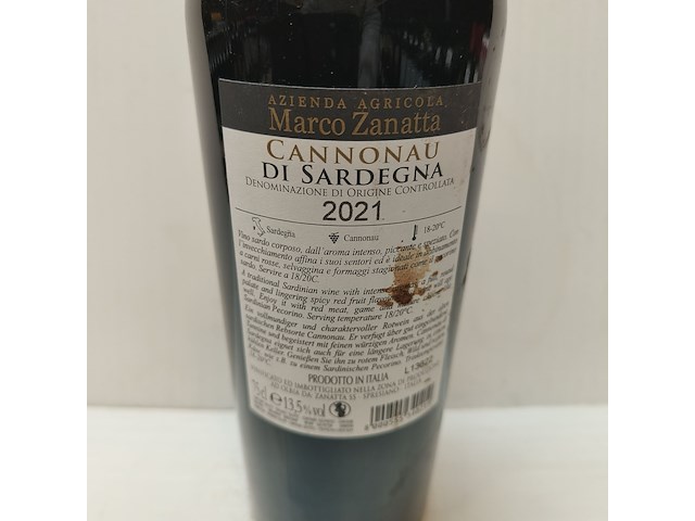 7x 75cl marco zanatta - afbeelding 2 van  2