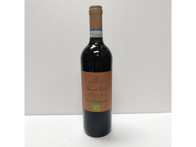 7x 75cl paolini nero d'avola vino biologico - afbeelding 1 van  2