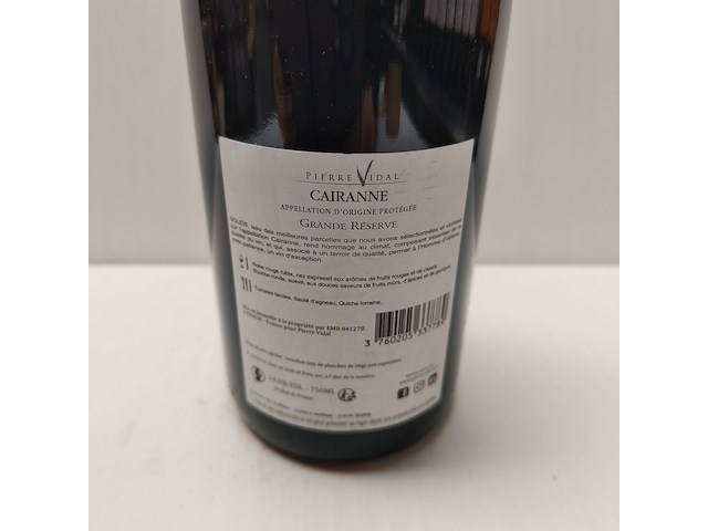 7x 75cl pierre vidal soleïs - afbeelding 2 van  2