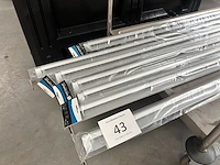 7x alu bonnenhouder 150cm