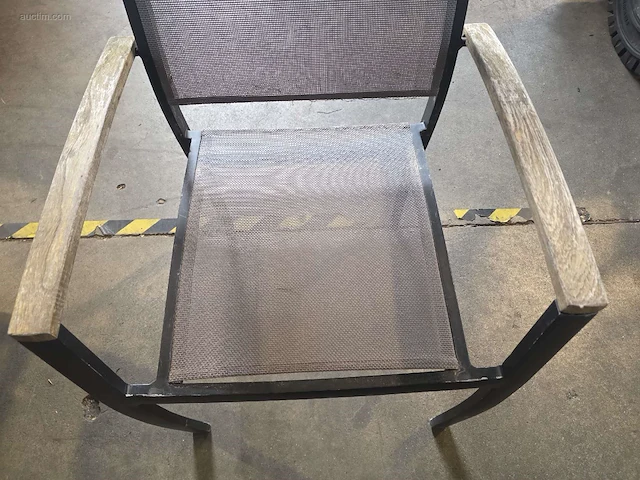 (7x) alu terras stoelen - afbeelding 2 van  5