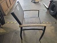 (7x) alu terras stoelen - afbeelding 3 van  5