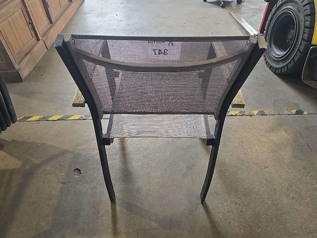 (7x) alu terras stoelen - afbeelding 4 van  5