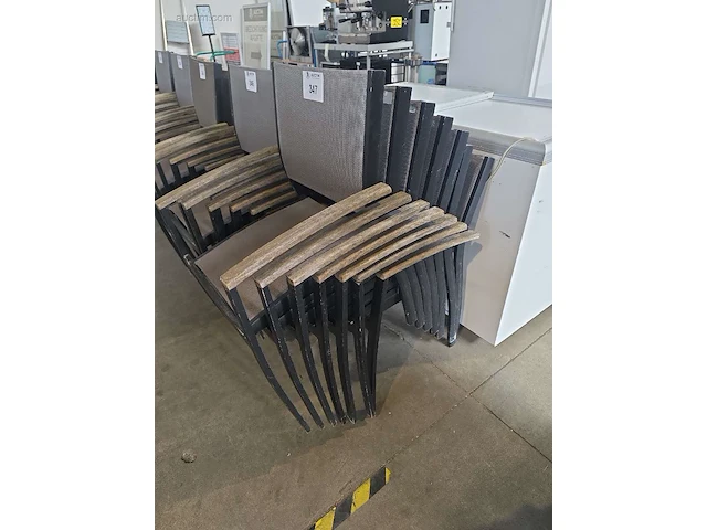 (7x) alu terras stoelen - afbeelding 5 van  5