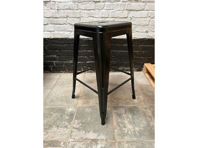 7x barstoel metaal - afbeelding 1 van  1