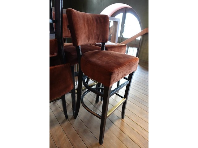 7x barstoel - afbeelding 2 van  2