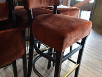 7x barstoel - afbeelding 2 van  2