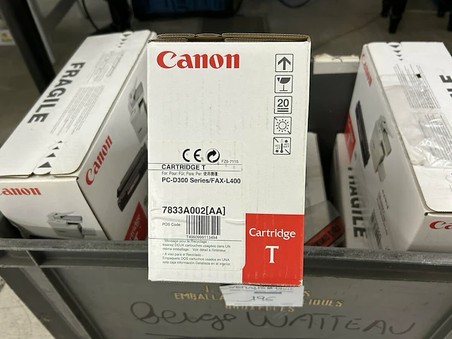 7x canon cartridge t - afbeelding 4 van  4