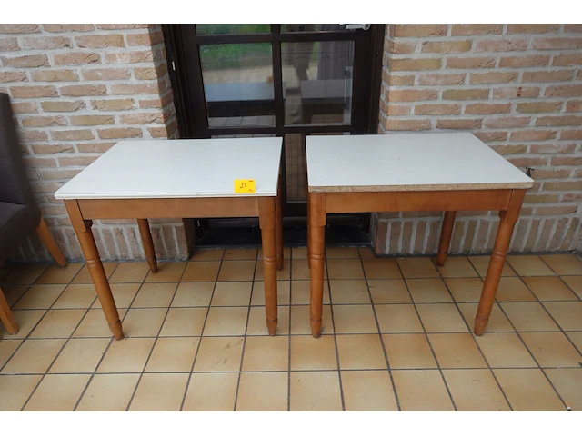 7x diverse houten meubel - afbeelding 9 van  10