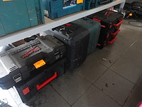 7x diverse lege werkkoffers - afbeelding 1 van  4