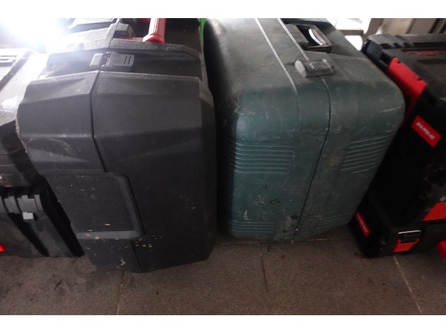 7x diverse lege werkkoffers - afbeelding 3 van  4