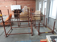 7x diverse metalen houder