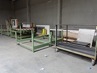 7x diverse metalen houder